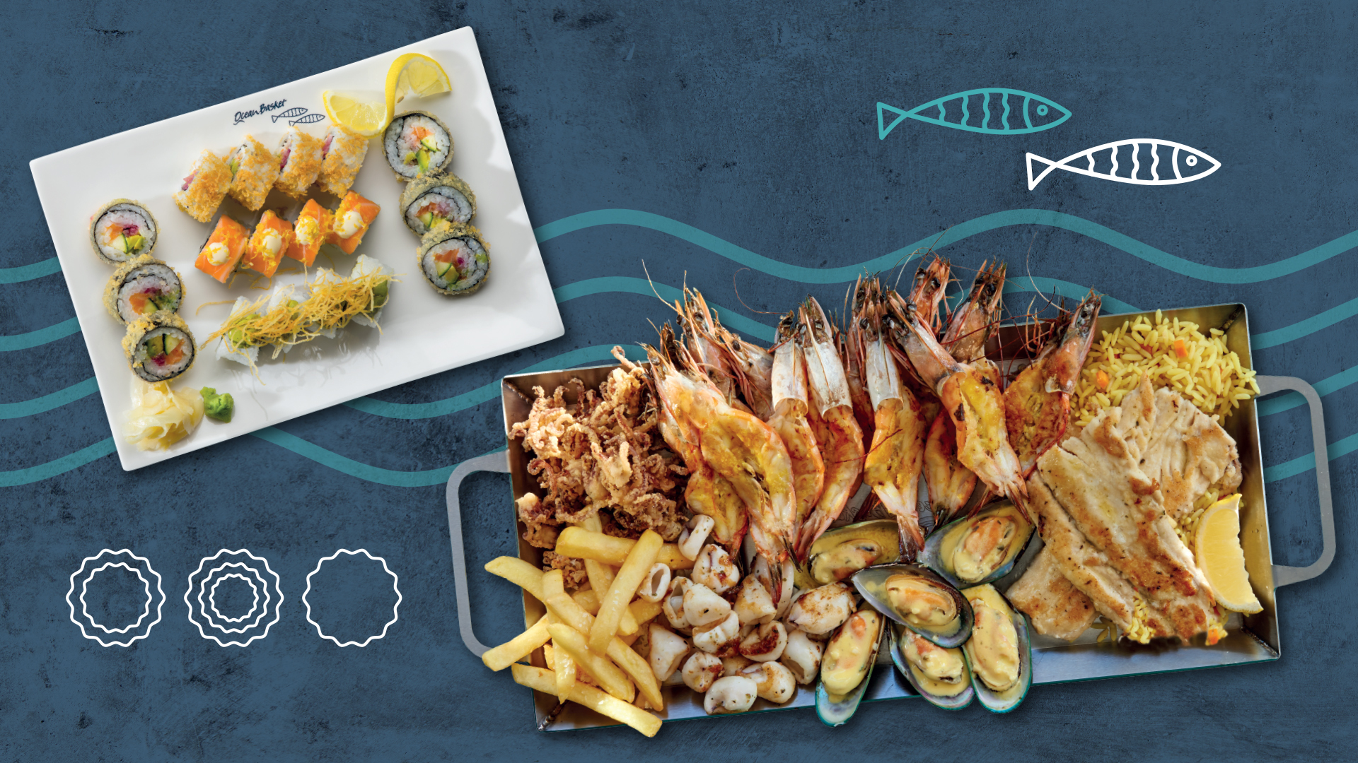 Ocean deals basket menu